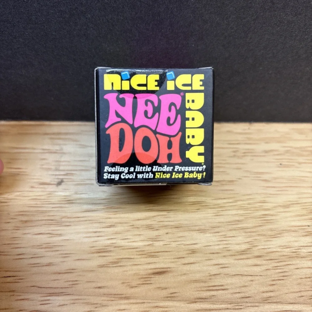 NeeDoh NICE ICE BABY (PURPLE) - Small Cube -  SEALED / BRAND NEW / AUTHENTIC‼️
